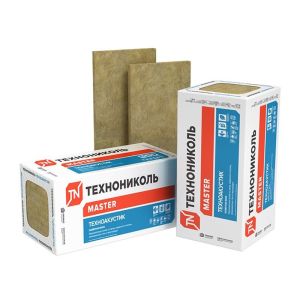 ТЕХНО Акустик 1200*600*50, 0,216м3 базальтовая теплозвукоизоляция Технониколь