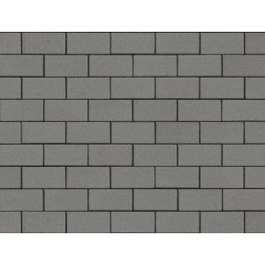 Тротуарная плитка «Брусчатка» 200х100х60мм, Серый