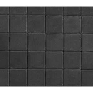 Тротуарная плитка «Квадрат» 200х200х60 мм, Стандарт, Черный