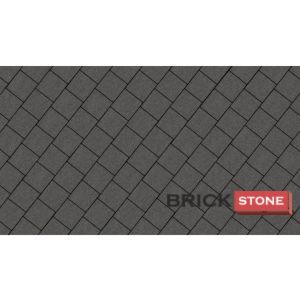 Квадрат 60, СЕРЫЙ 200*200*60 BRICK STONE монохром