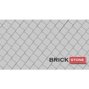 Квадрат 60, БЕЛЫЙ 200*200*60 BRICK STONE монохром