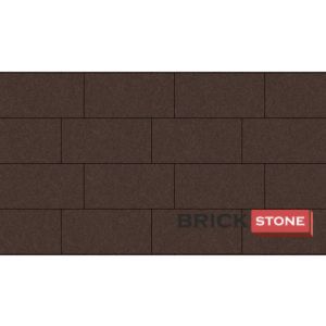Прямоугольник 80, КОРИЧНЕВЫЙ 800*400*80 BRICK STONE монохром