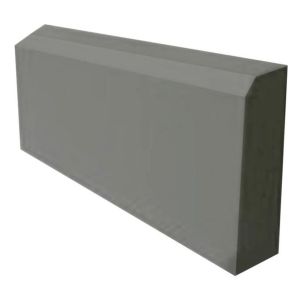 Бордюр садовый ВП 1000x200x80мм 1шт=1м.п серый вибропрессованный