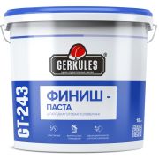 Шпатлевка полимерная Геркулес ФИНИШ - ПАСТА GT-243 ведро 18 кг