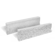 Плитка Облицовочная BRICKSTONE Серый (бел.цемент) 250*25*64 РВАНЫЙ ЛОЖОК ,кор.20 шт