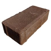 КИРПИЧ ТРОТУАРНЫЙ (ВП) 10*20*6см ( 50шт=1м2) Коричневый штука