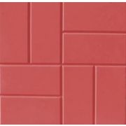8 КИРПИЧЕЙ 40*40*5см (6,2шт=1м2) Красная штука