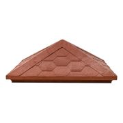 Колпак полимерпесчаный (Красный) 385*385