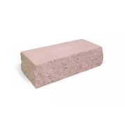 Кирпич BRICKSTONE Розовый 225*95*65 РВАНЫЙ УГЛОВОЙ, под.400 шт