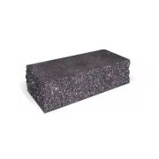 Кирпич BRICKSTONE Черный 225*95*65 РВАНЫЙ УГЛОВОЙ, под.400 шт