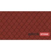 Квадрат 60, КРАСНЫЙ 200*200*60 BRICK STONE монохром