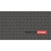 Ромб 60, СЕРЫЙ 342*198*60/342*99*60 BRICK STONE монохром