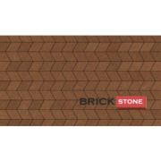 Ромб 60, ОРАНЖЕВЫЙ 342*198*60/342*99*60 BRICK STONE монохром