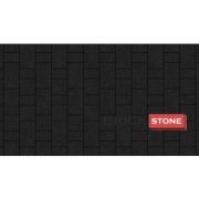 Старый город 80, ЧЁРНЫЙ 260*160*80/160*160*80/160*100*80 BRICK STONE монохром