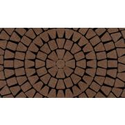 Классико веер 60, ОРАНЖЕВЫЙ 115*120/48*60,115*103/73*60,115*86*60 BRICK STONE монохром