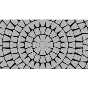 Классико веер 60, БЕЛЫЙ 115*120/48*60,115*103/73*60,115*86*60 BRICK STONE монохром